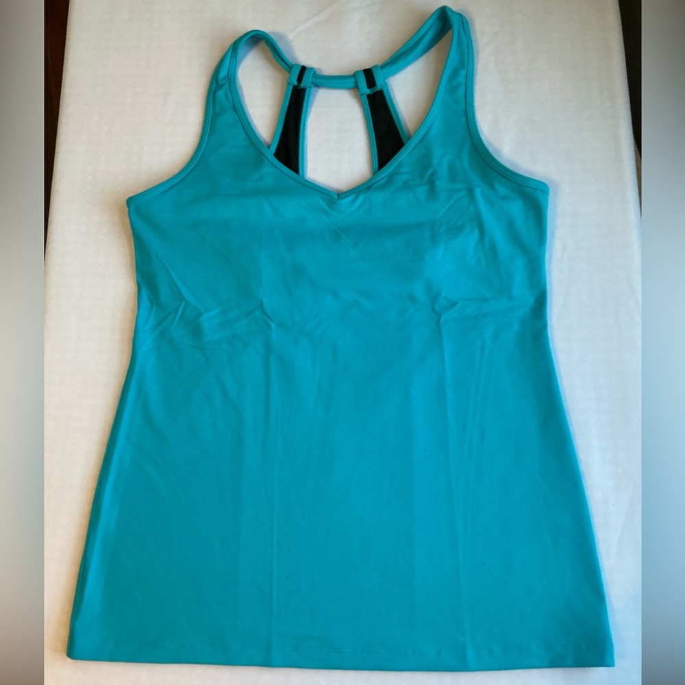 Victorias Secret VSX Sexy Sport Tank Top Athletic Shelf Bra Workout Top Large